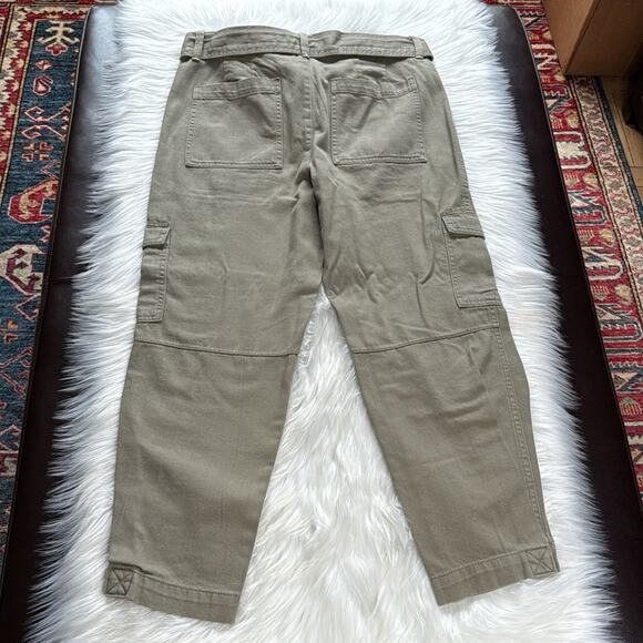 Banana Republic Factory Green Tapered Utility Surplus Pants - Picture 6 of 7
